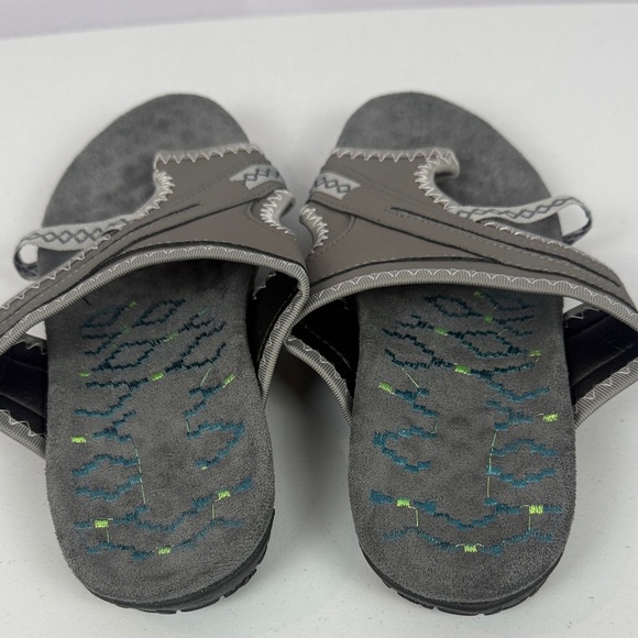 Orthopedic Sandals with Arch Support Comfort Adjustable Toe Ring Buckle Size 8 - Picture 5 of 9